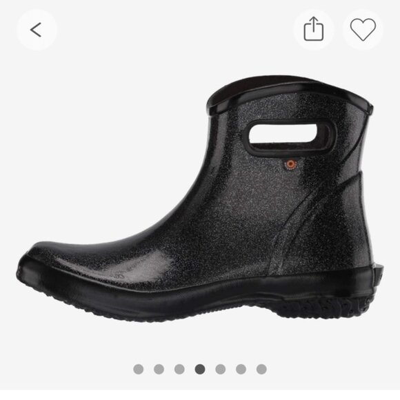 Women's Waterproof Bogs Rain Boots - Size 6 - Picture 2 of 6